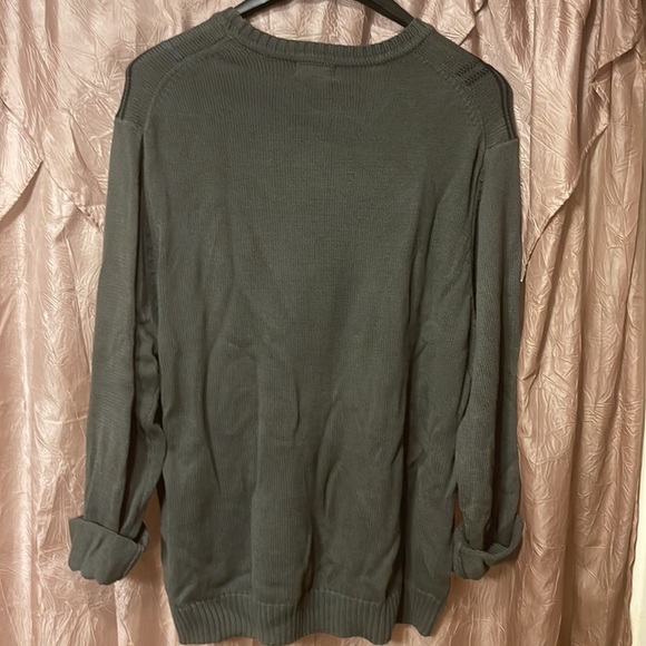 Dockers Windowpane Oversized Sweater Unisex - Picture 6 of 7